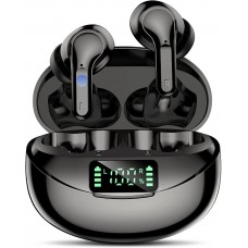WITKID Wireless Headphones 5.1 - Bluetooth Wireless Earbuds In-Ear With Deep Bass,Touch Control, Clear Voice Capture Technology, IPX7 Waterproof for Sport/Woking/Travel, Built-in Noise Cancelling Mic