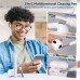 WITKID Earphone Cleaning Kit - 3-in-1 AirPods Cleaning Kit Compatible AirPod/AirPod Pro with Sponge, Brush, Metal Tip, Multifunctional Cleaner Kit for Earbuds, AirPods, Charging Cases,Easy Cleansing