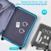 Fretra Reiseadapter USA Reiseadapter Netzadapter DE EU Stecker,Reisestecker Steckdosenadapter für Amerika Kanada MexikoThailand Steckdose,Feuerfestes Material USA Adapter mit 2USB(2.4A)